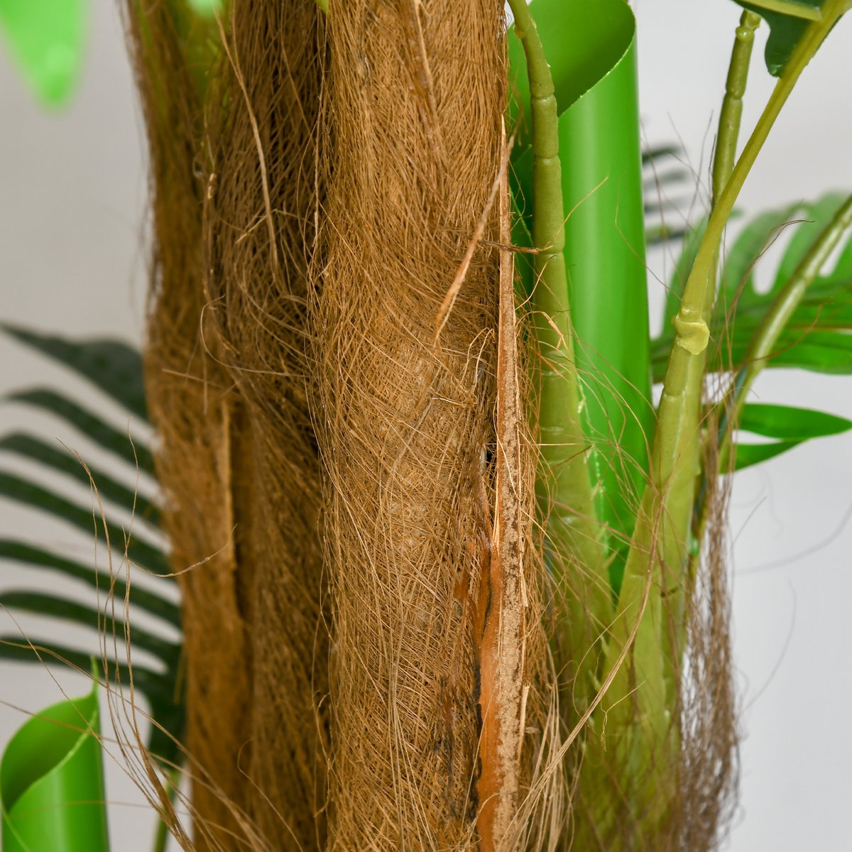 Palmier artificiel PE Vert vert, HOMCOM