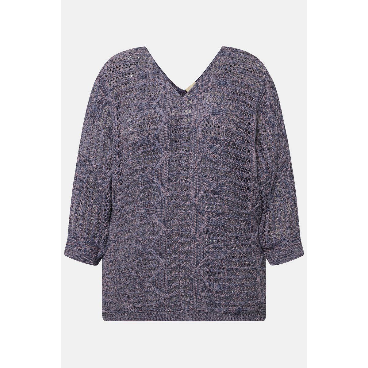 Pull en coton bio bleu encre, ULLA POPKEN