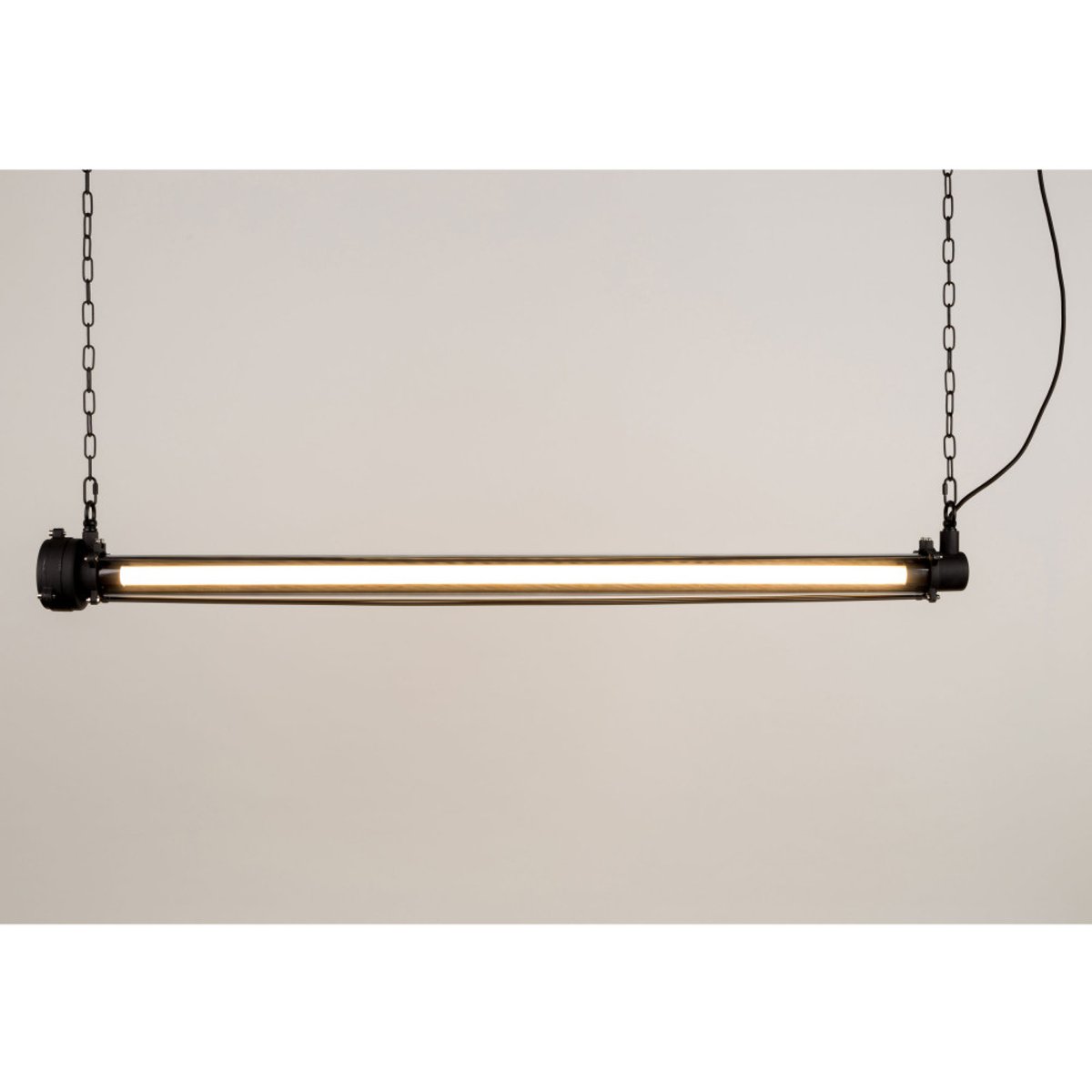 Suspension industrielle métal XL- PRIME noir, ZUIVER