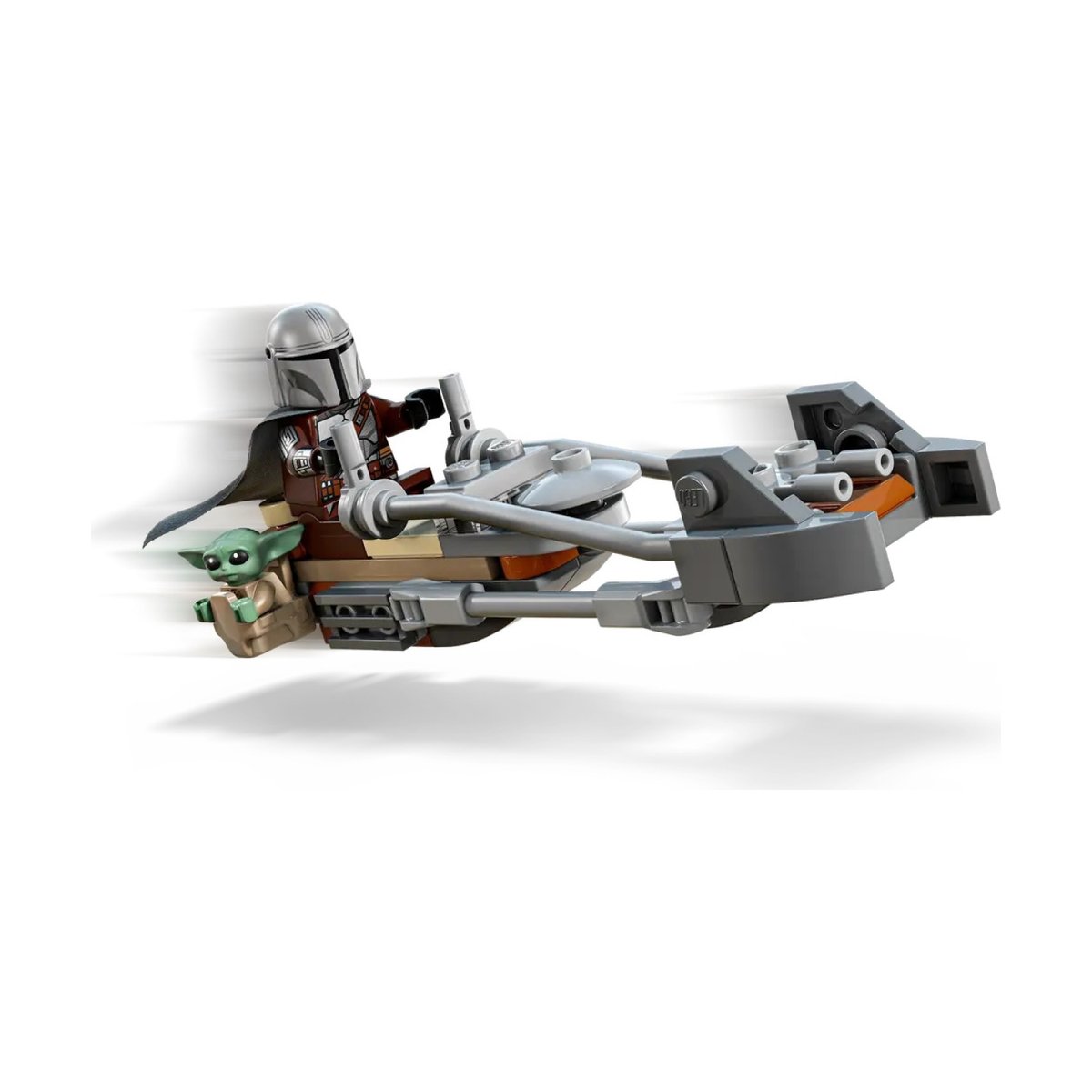 Star Wars Le speeder bike du Mandalorien et Grogu multicolore, LEGO