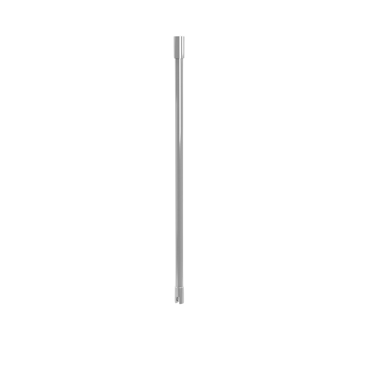 Barre de fixation plafond recoupable pour douche italienne argent, HOME MAISON
