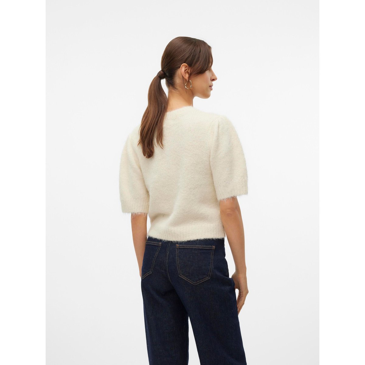 Pull En Maille birch, VERO MODA