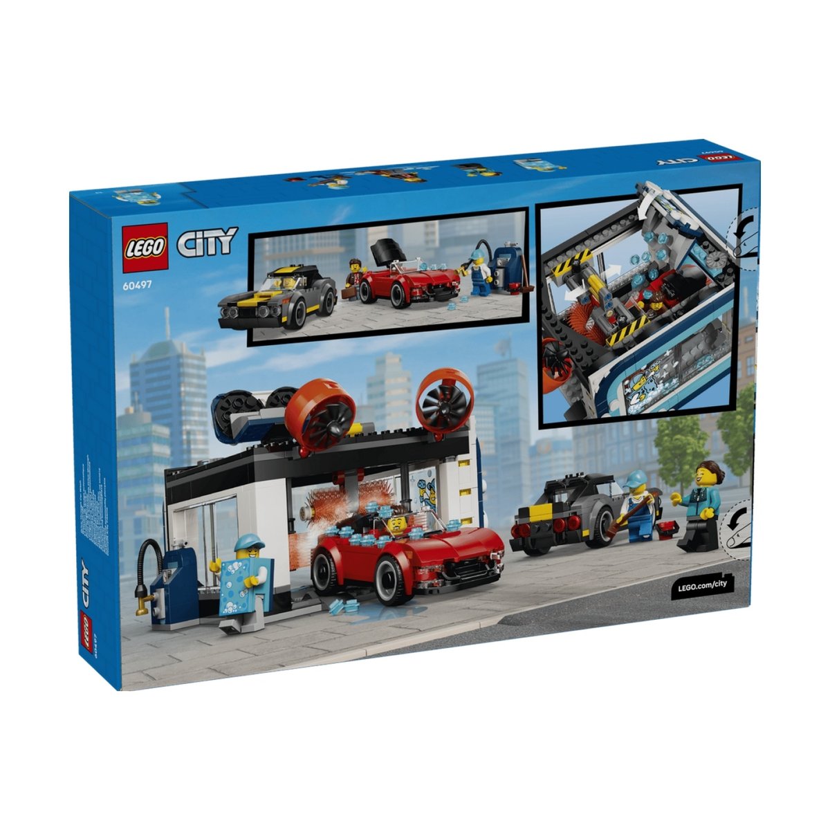 City La station de lavage automatique multicolore, LEGO