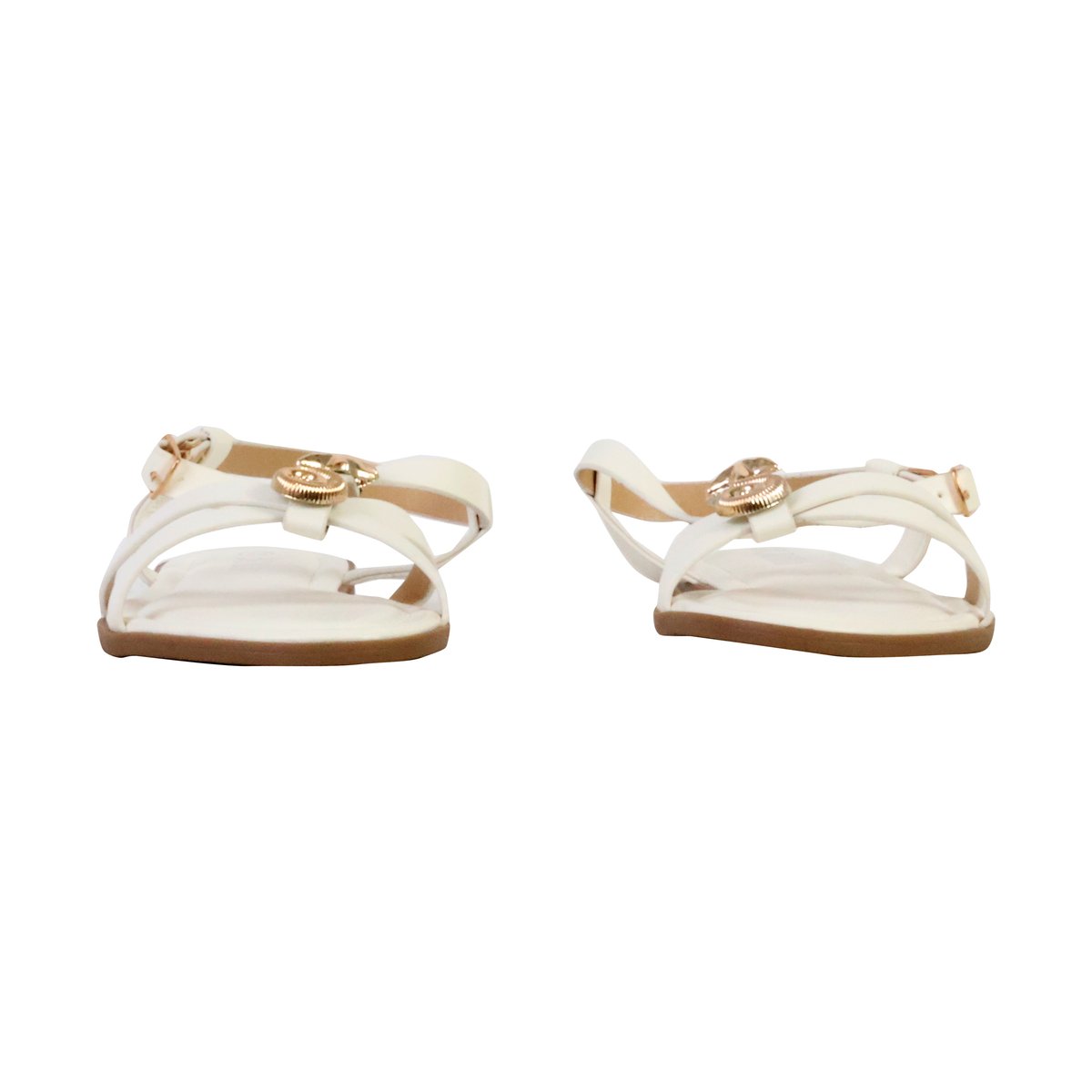 Sandales à Brides blanc, ENZA NUCCI
