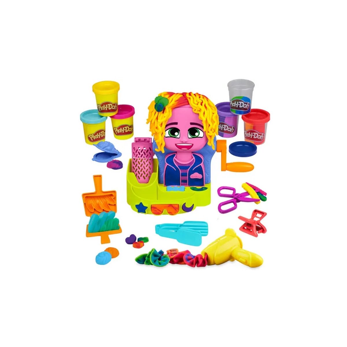 Play doh Salon de coiffure multicolore, HASBRO
