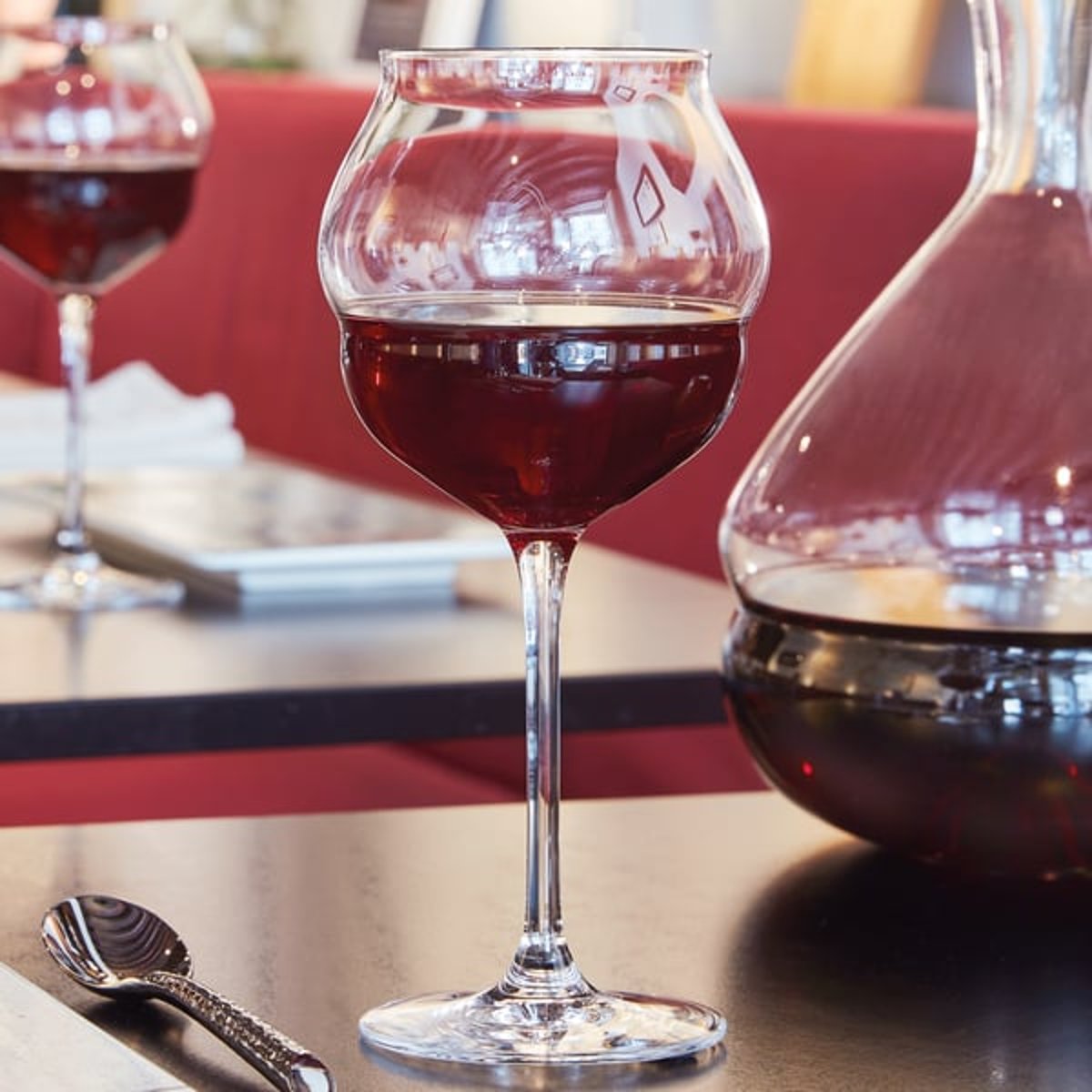 6 verres à vin 40cl -MACARON transparent, CHEF&SOMMELIER