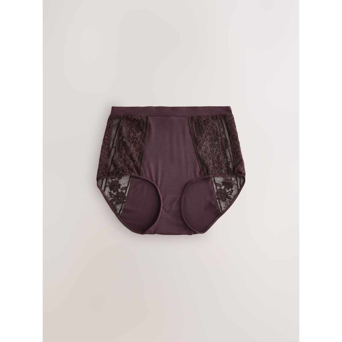 Culotte en dentelle et modal, lot de 3 motif fleurs, NEXT