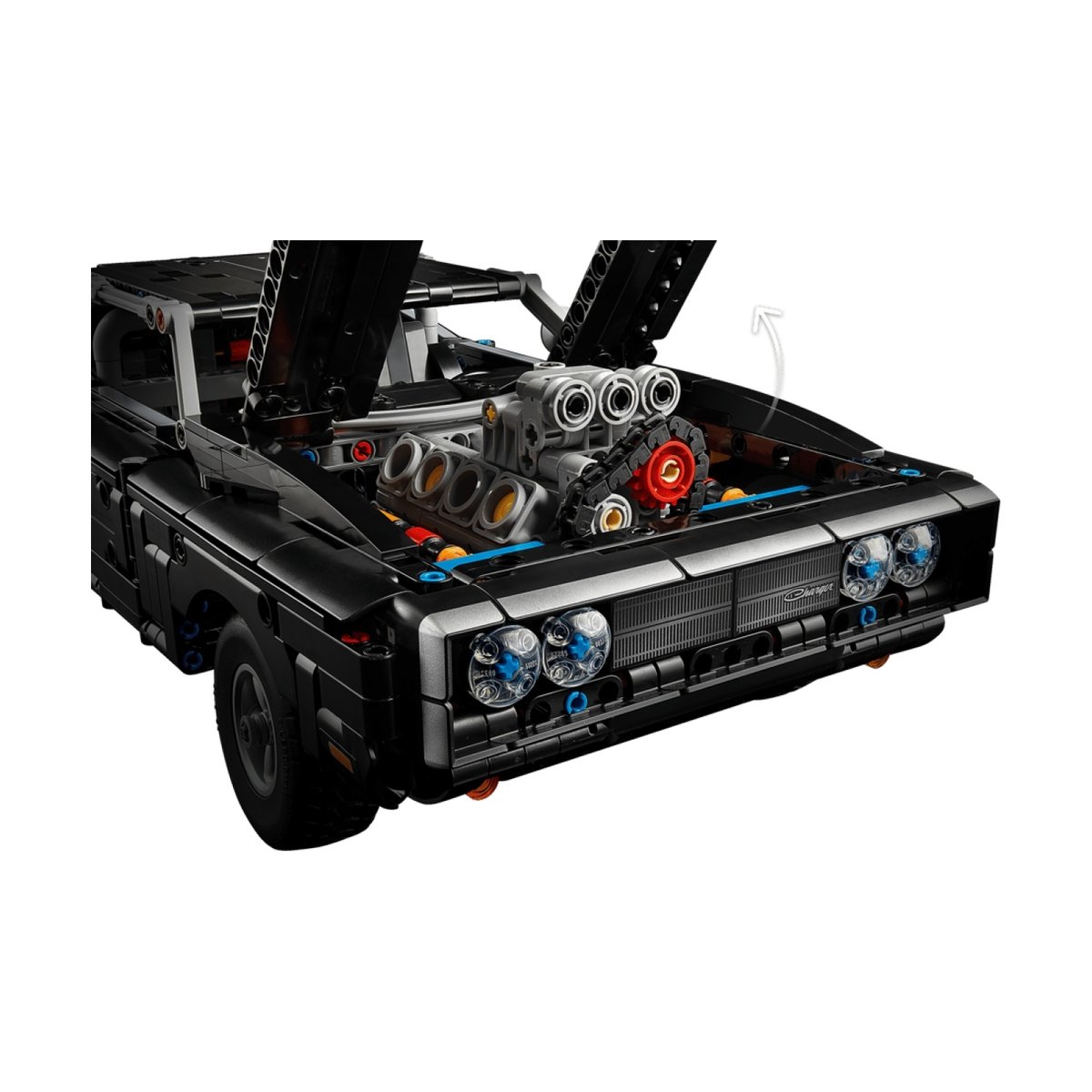 Technic Voiture Dodge Charger R/T de Fast and Furious noir, LEGO