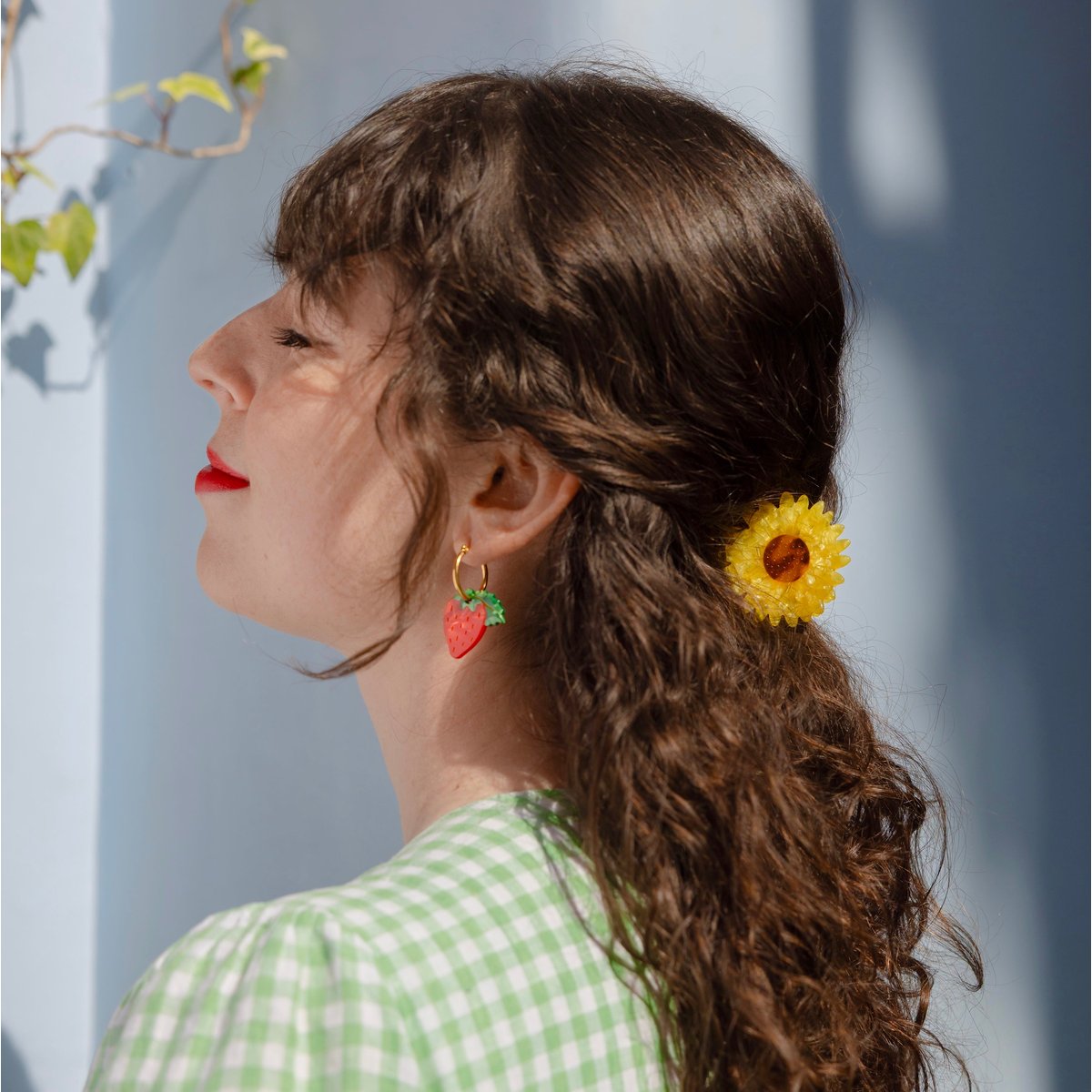Pince à cheveux TOURNESOL jaune tournesol, COUCOU SUZETTE