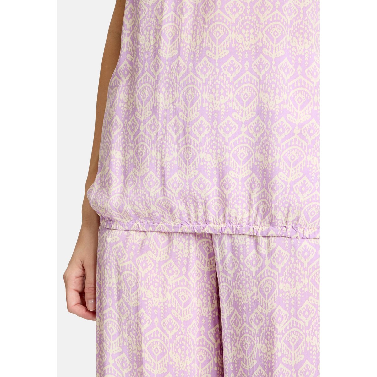 Blouse casual à motifs blanc/violet, CARTOON