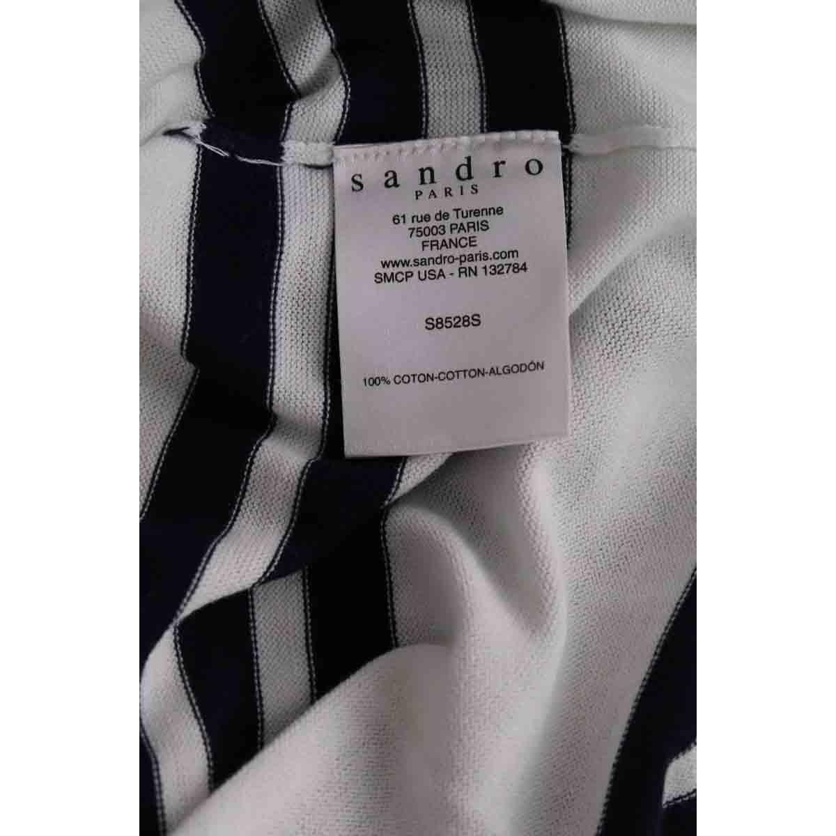 Pull - Très Bon État blanc, SANDRO
