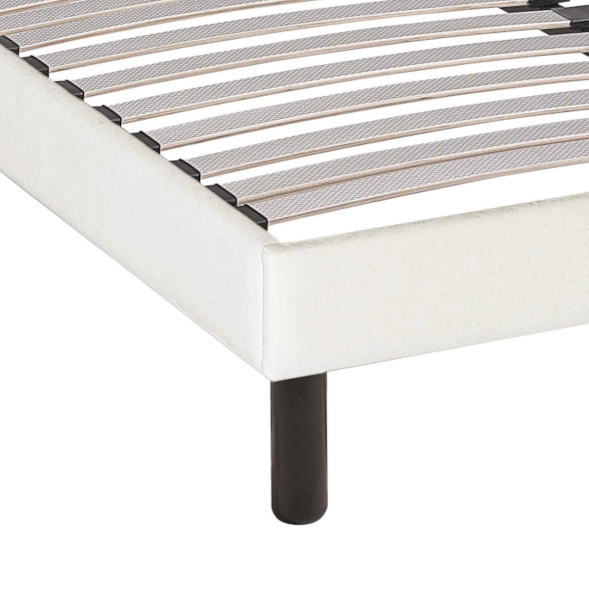 Sommier kit déco tapissier ecru, TERRE DE NUIT