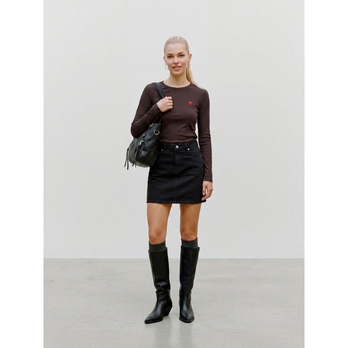 Top marron - chocolate torte 1, VERO MODA