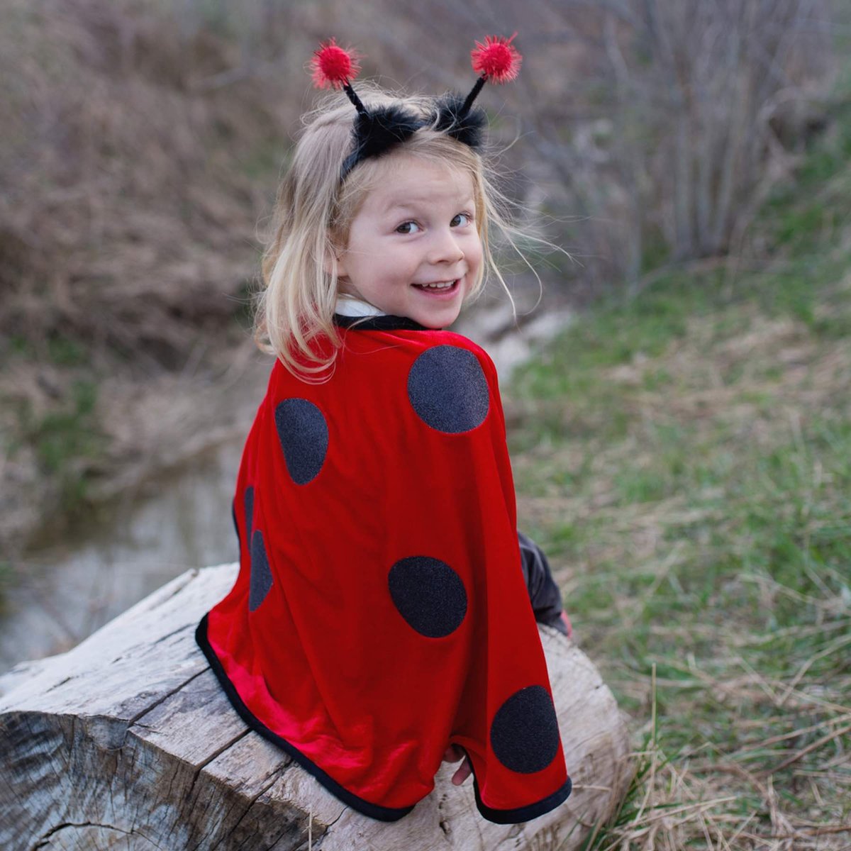 Déguisement bébé cape de coccinelle coccinelle, rouge, GREAT PRETENDERS