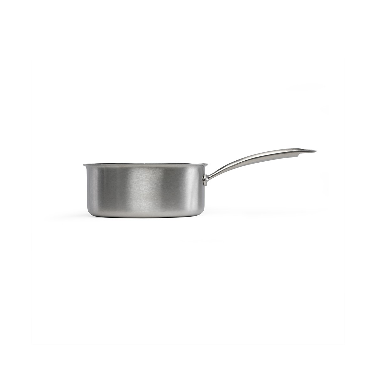 Casserole en acier inoxydable 18 cm BRIGADE couleur unique, LIVOO