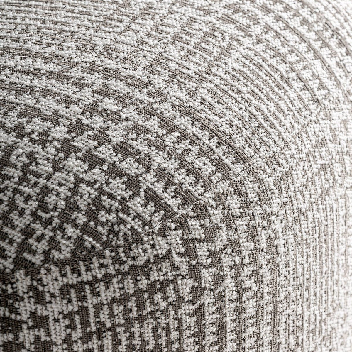 Fauteuil rotatif effet marbré gris marbré et pin brun clair, RECOLLECTION
