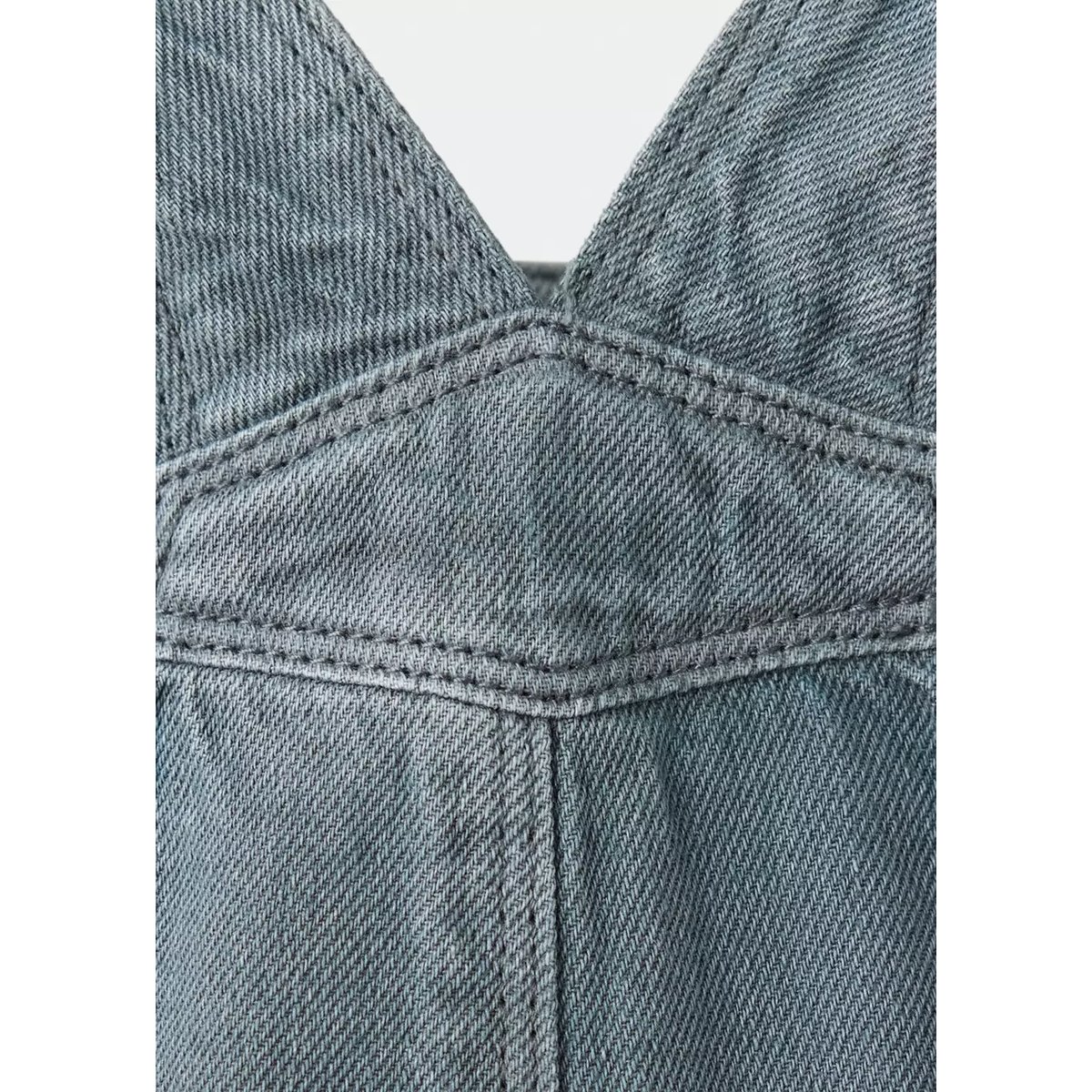 Salopette denim poches bleu, MANGO BABY