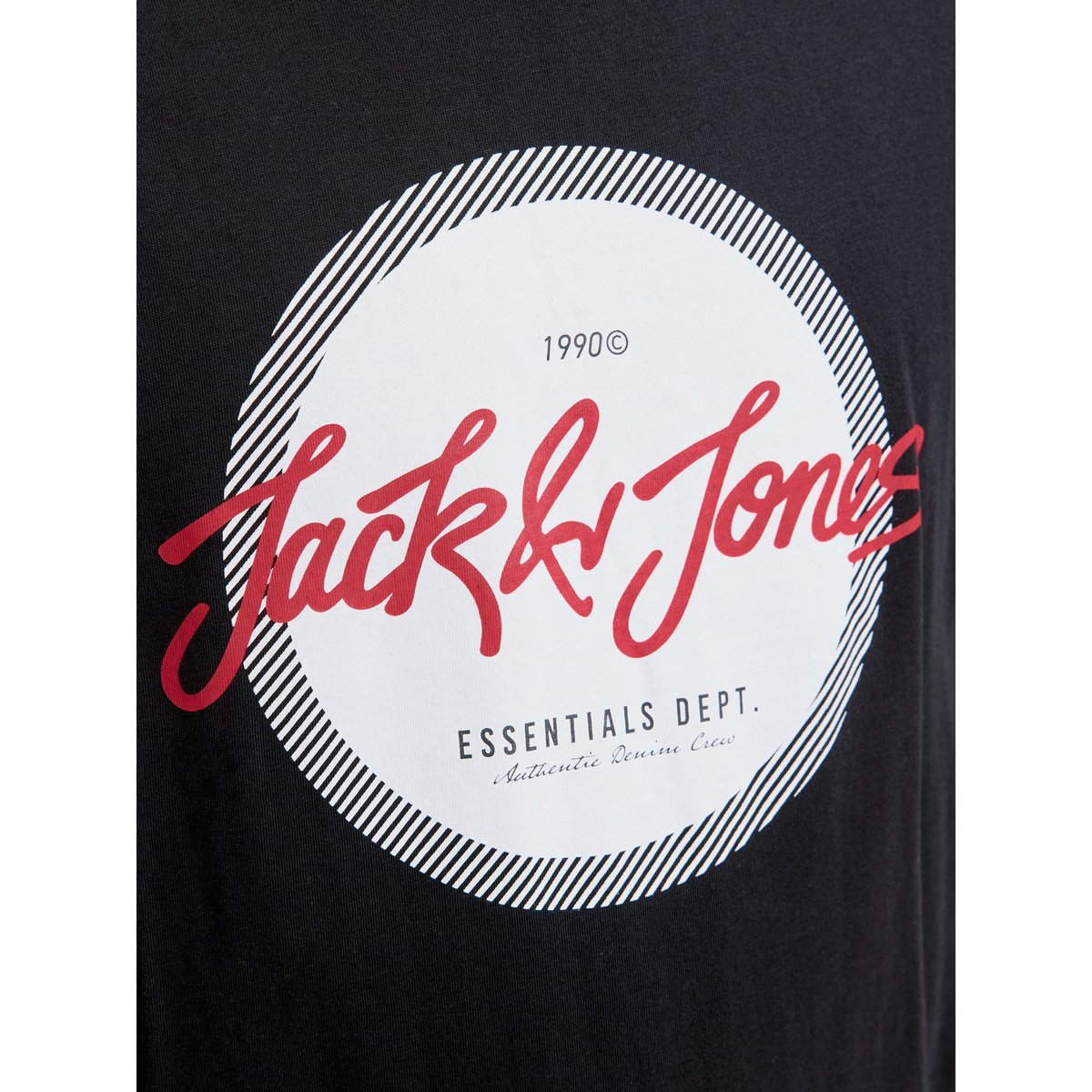 T-Shirt noire - black, JACK & JONES