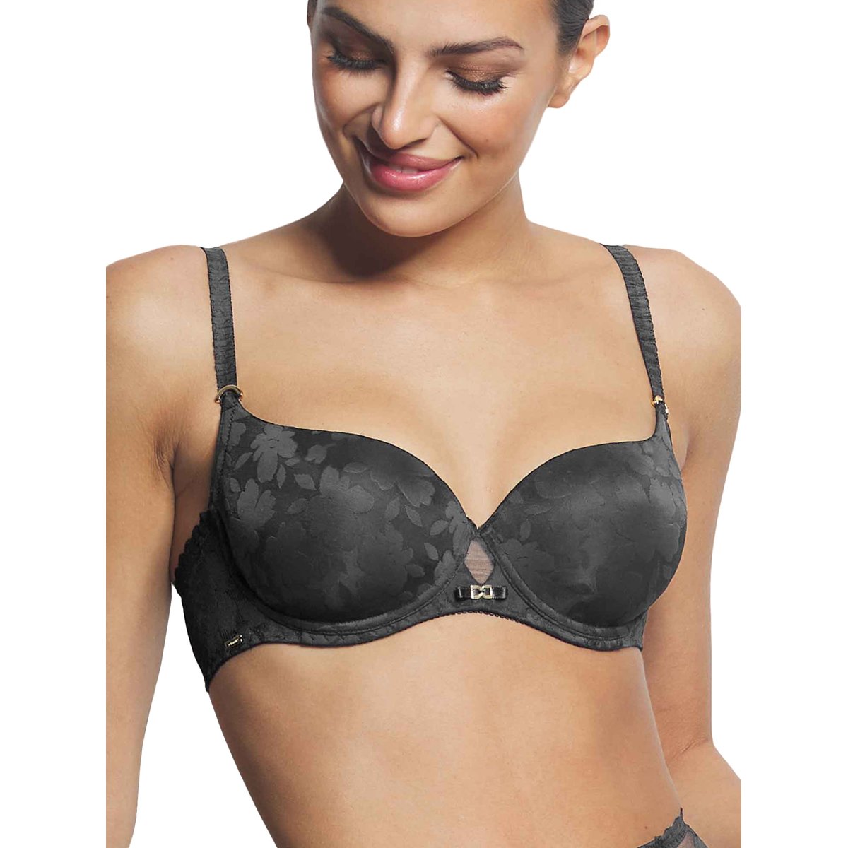 Soutien-gorge préformé 3D armaturé Gabrielle noir, SELMARK
