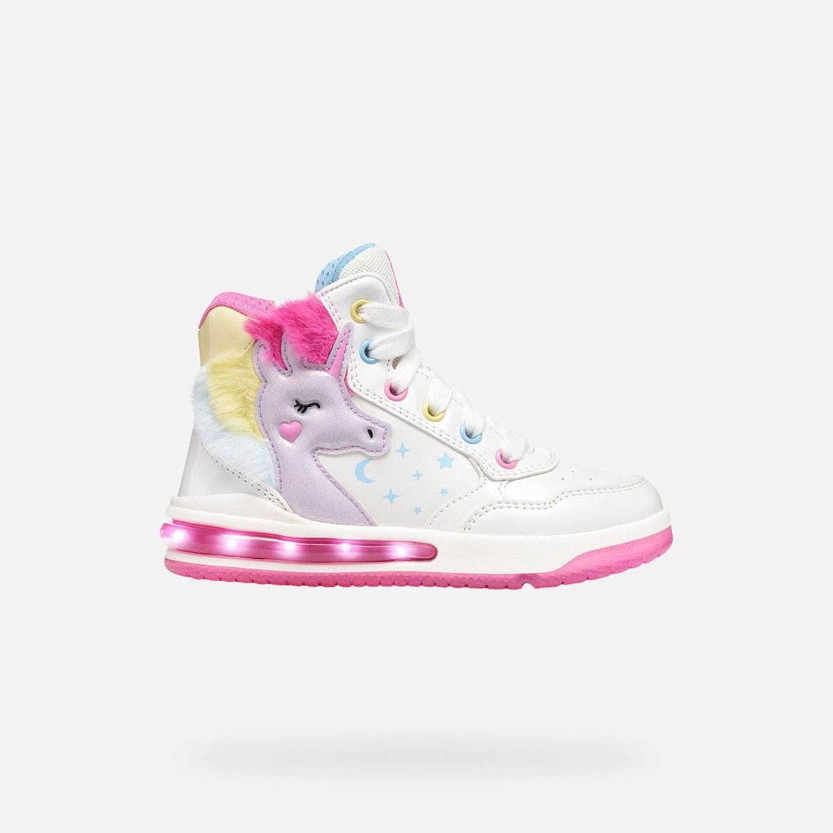 Baskets À Led  J SKETLITE blanc/multicolore, GEOX