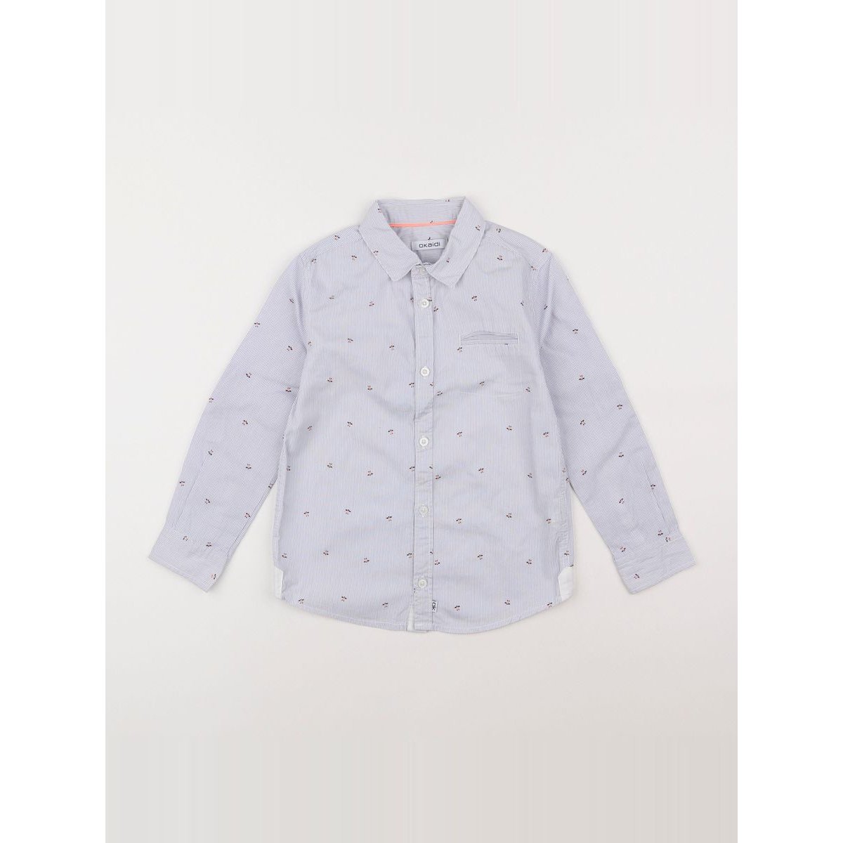 Chemise - Très bon état bleu, OKAIDI
