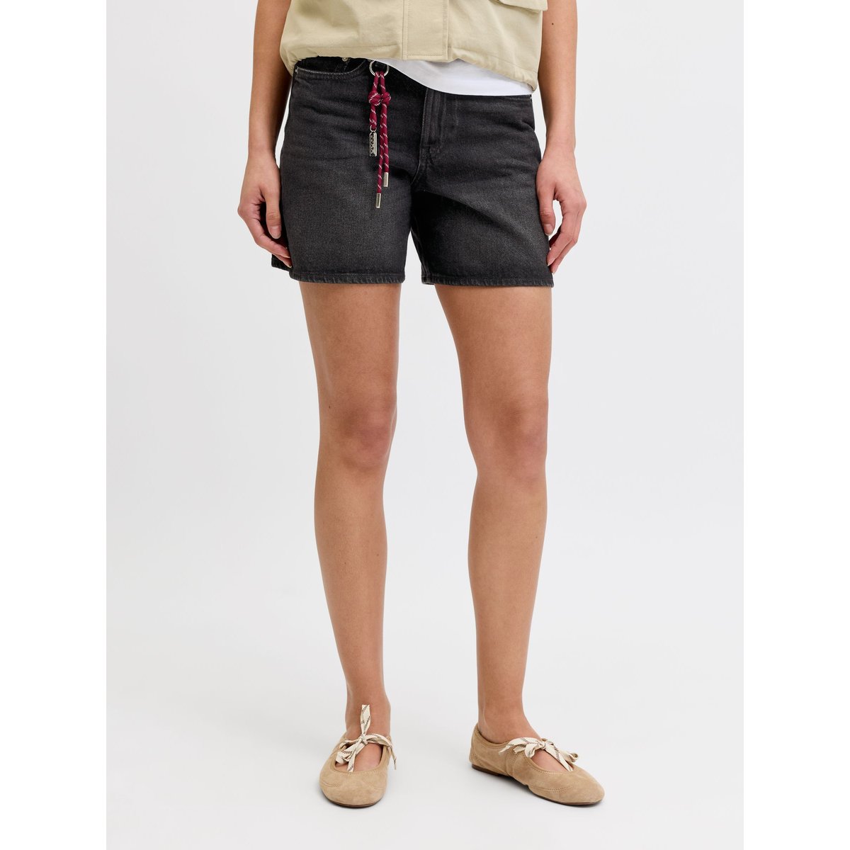 Short En Denim black denim 1, JJXX