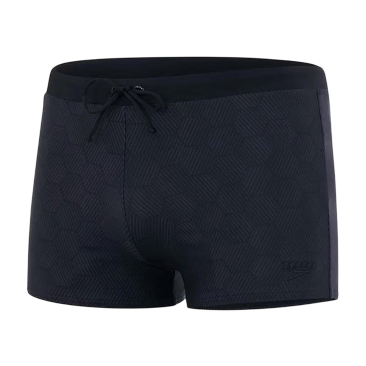 Short de bain motif/style géométrique noir, SPEEDO