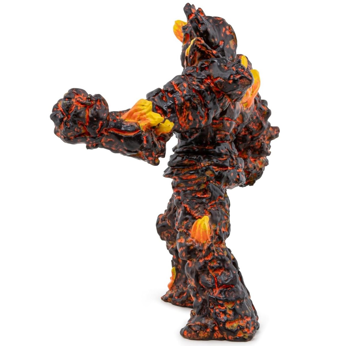 Figurine Golem de feu orange, PAPO