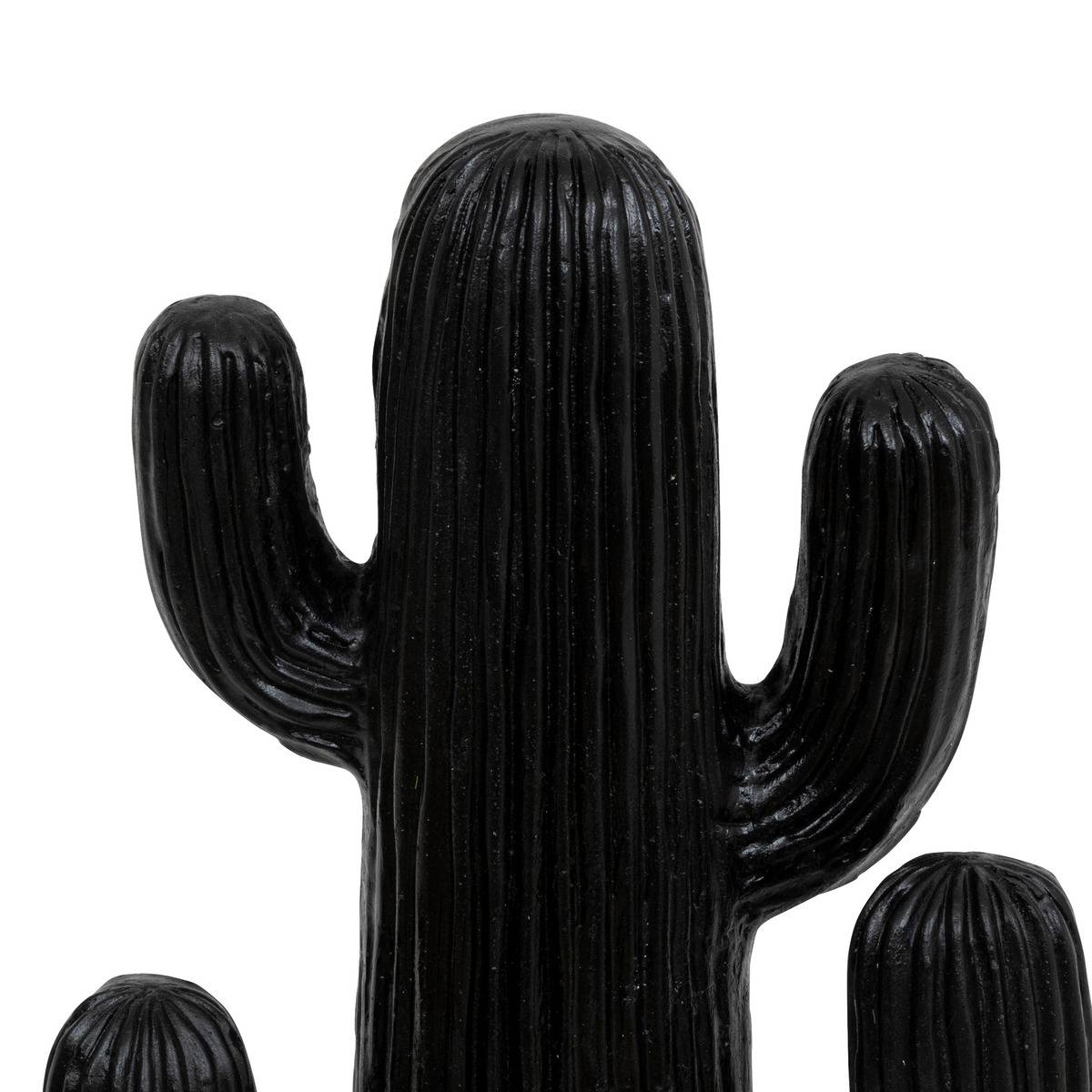Cactus déco RODRIGO noir, ATMOSPHERA