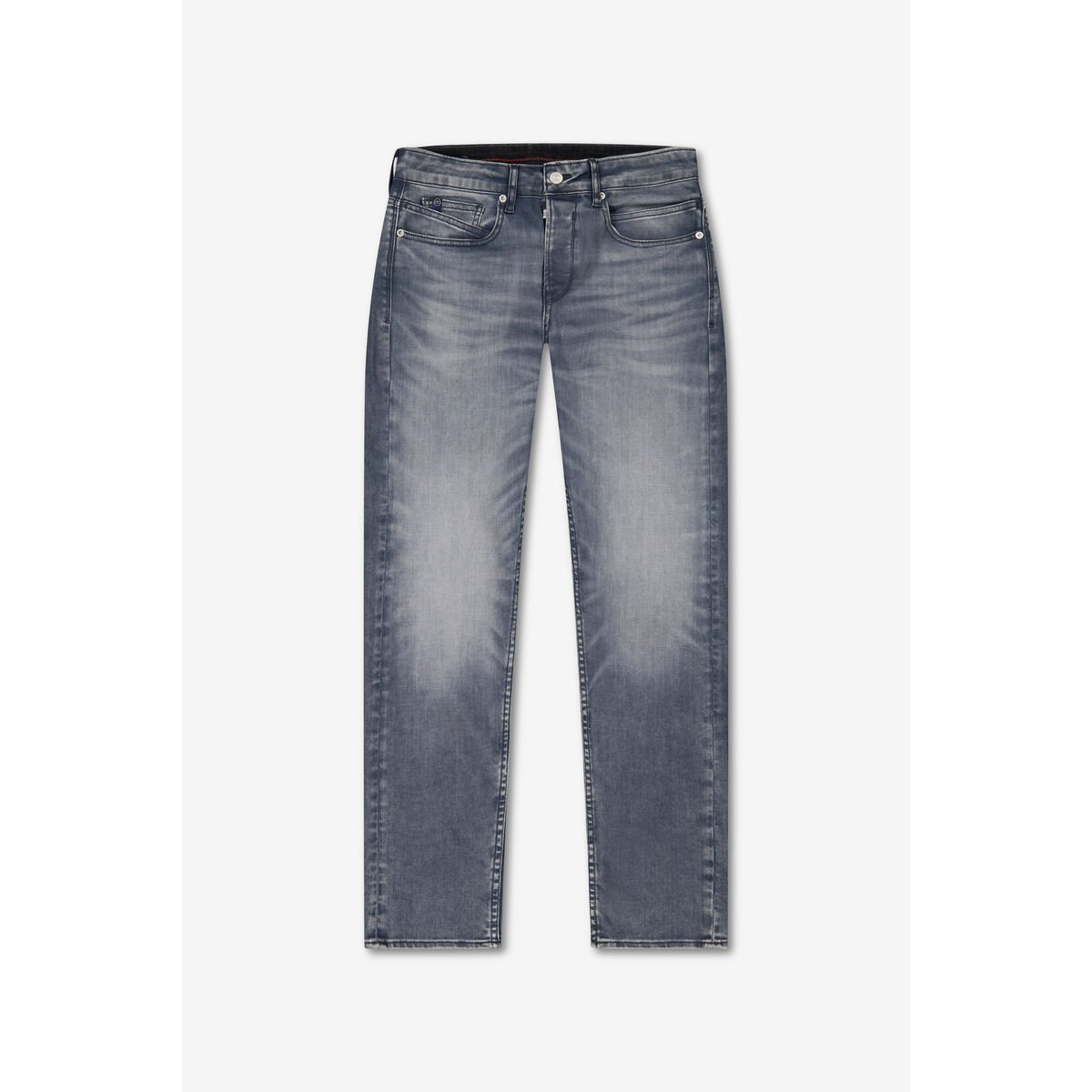 Jeans slim stretch 700/11, longueur 34 blue / grey, LE TEMPS DES CERISES