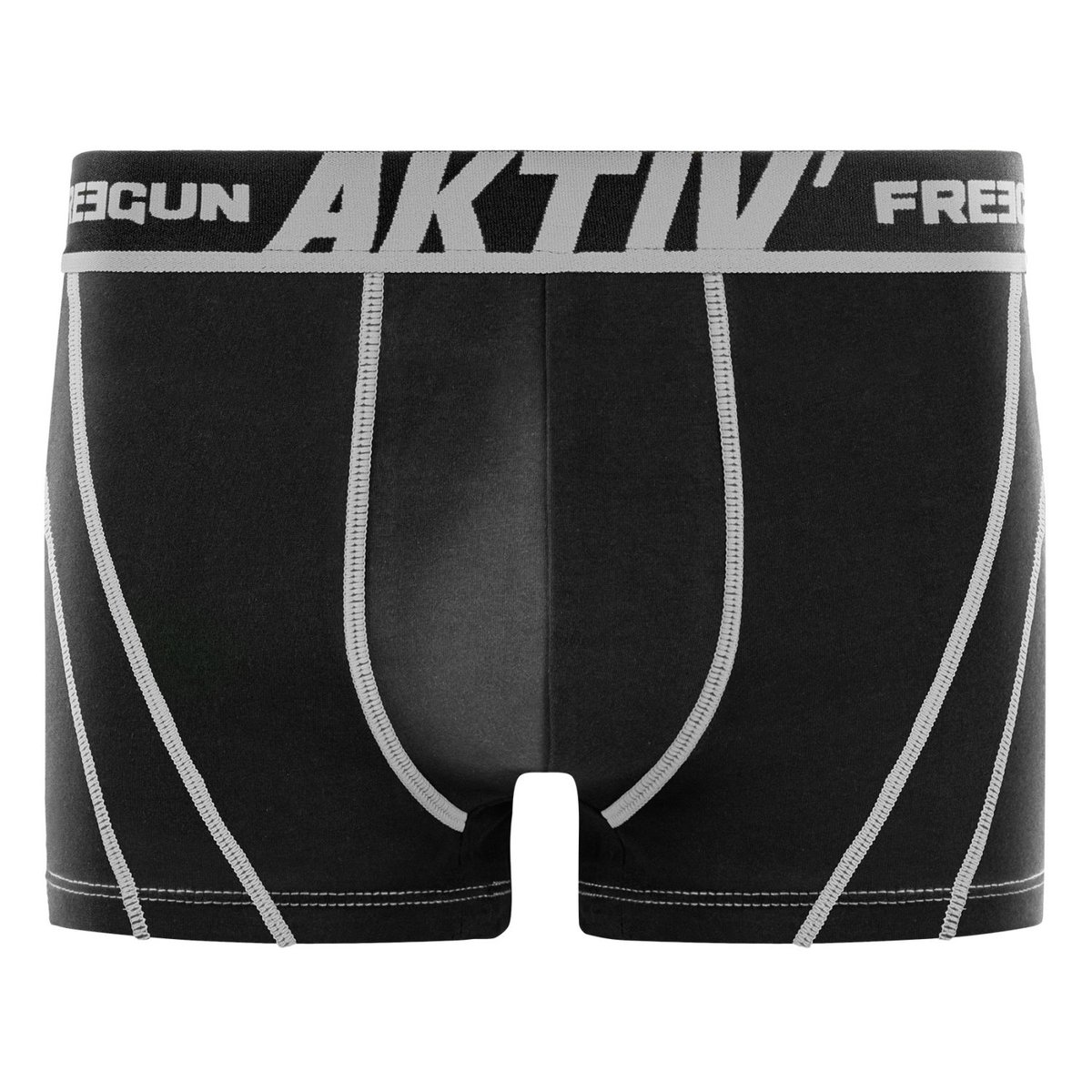 Lot De 4 Boxers Aktiv' Sport noir/rouge/blanc, FREEGUN
