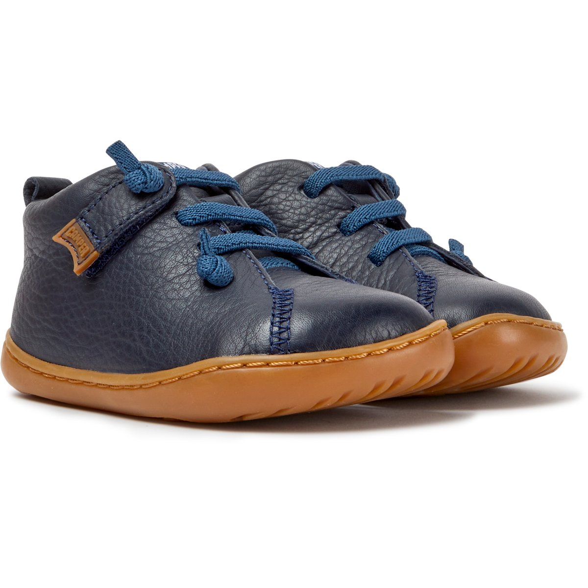 Baskets Peu Cami Smooth Leather bleu, CAMPER