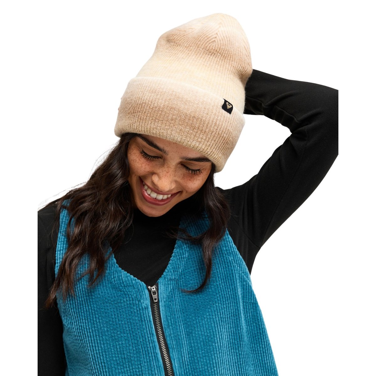 Bonnet ICE BLOSSOM. beige pebble, ROXY
