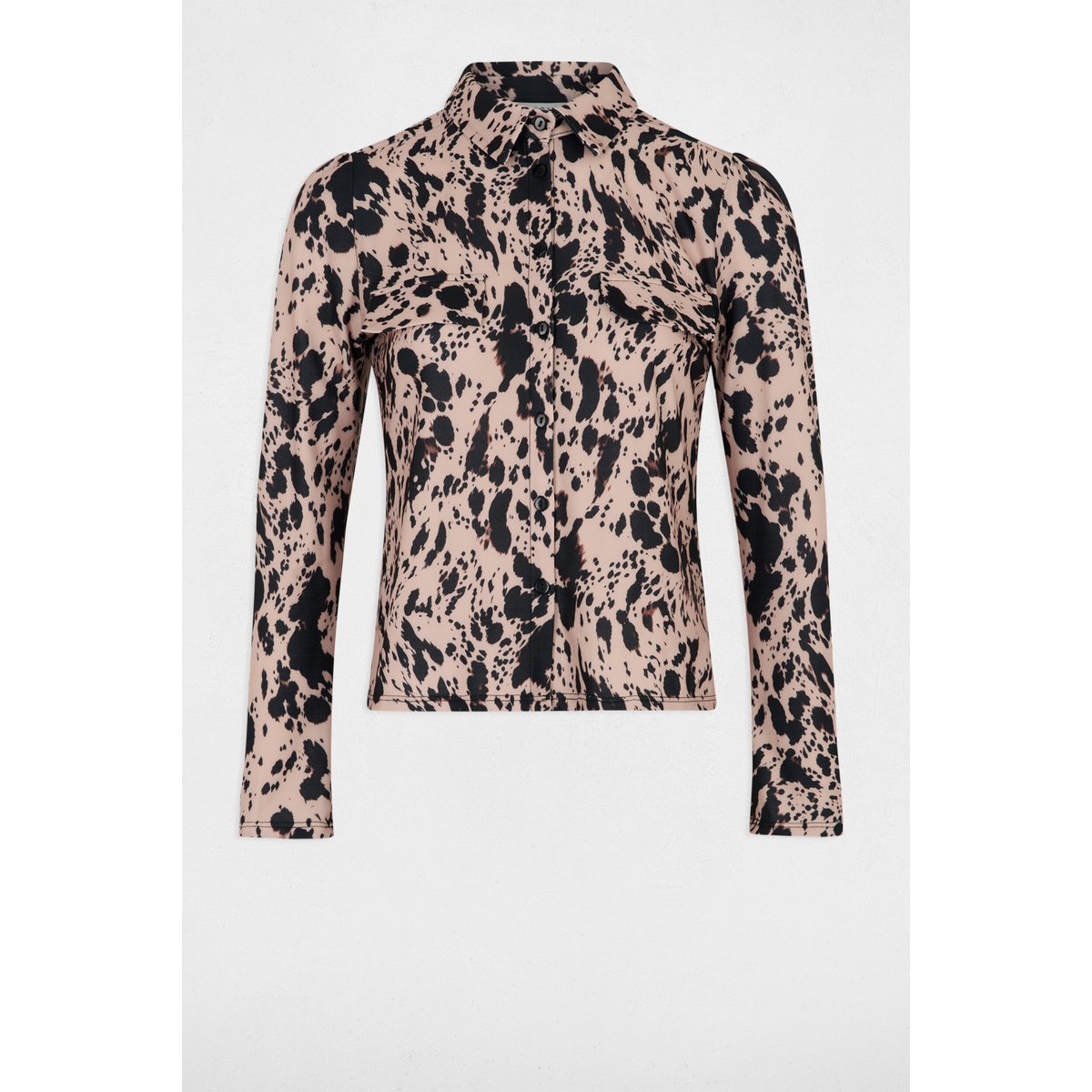 Top manches longues imprimé multicolore, MORGAN