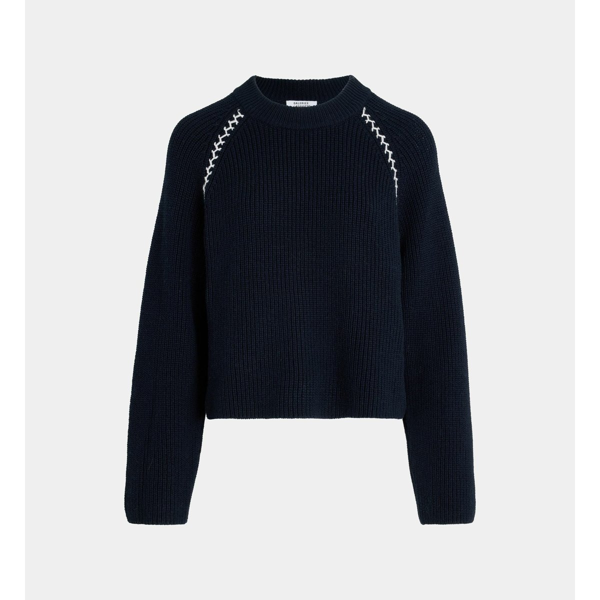 Pull court daenerys bleu marine, GALERIES LAFAYETTE
