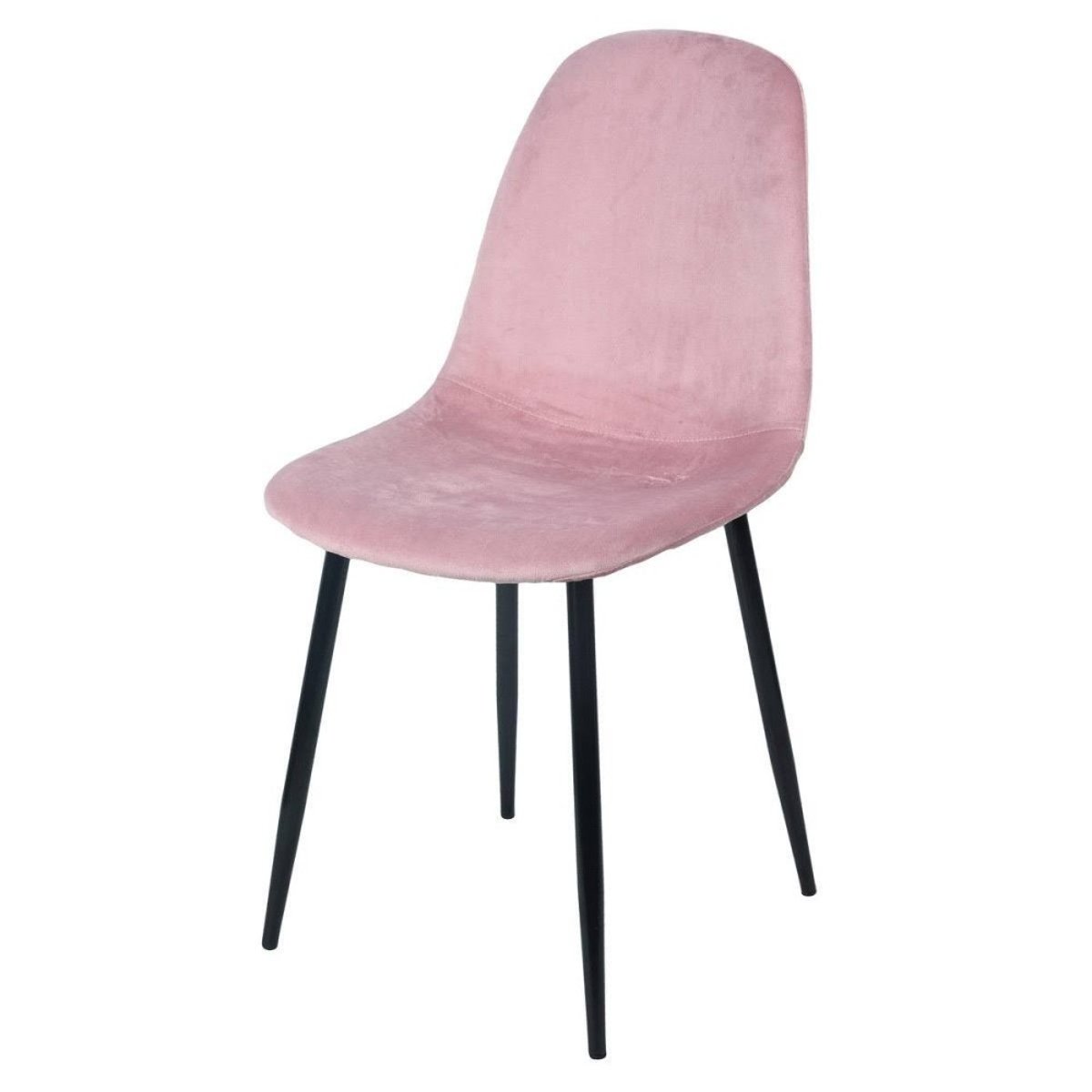 Chaise Velours Inoui Rose rose, DECORATIE