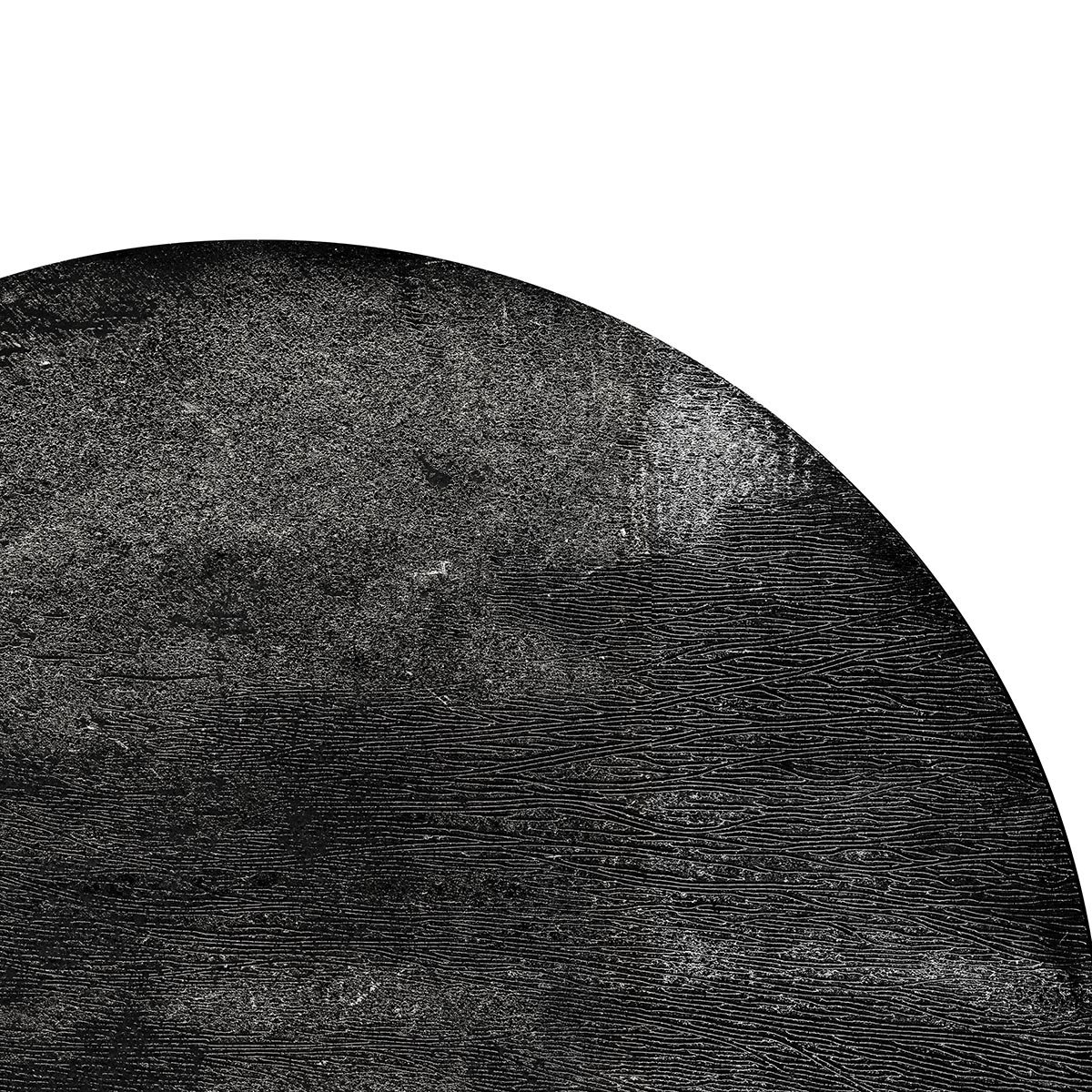 Papier peint graphique quart de lune intissé, HEXOA