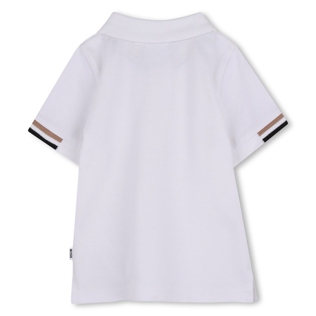 Polo manches courtes blanc, BOSS KIDSWEAR
