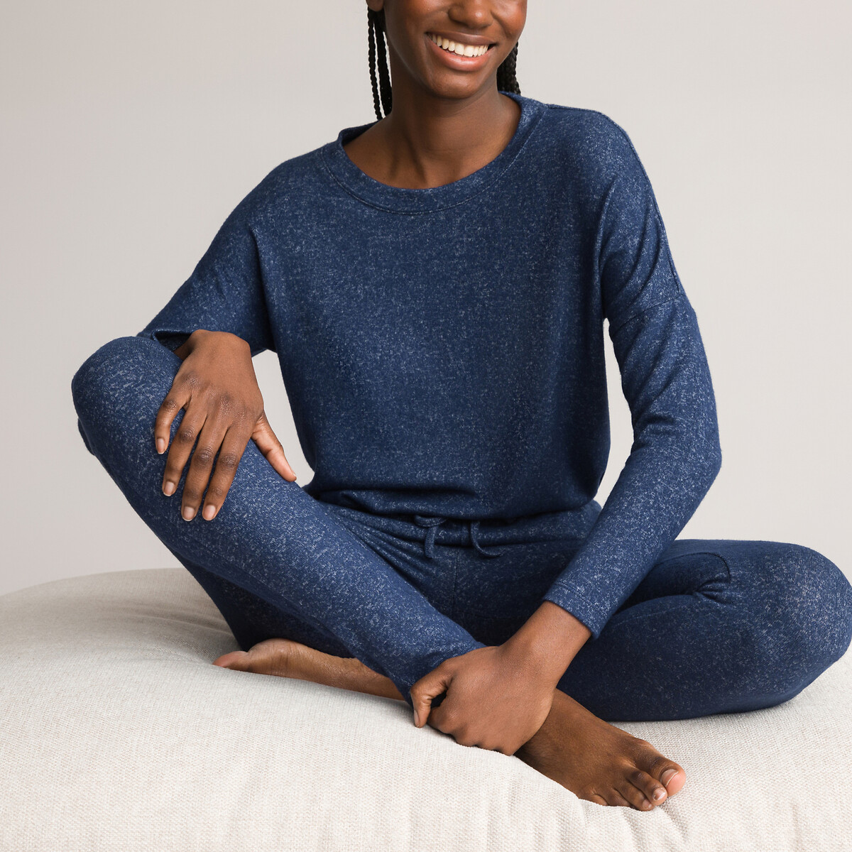 Extra Soft Pyjamas blue, LA REDOUTE COLLECTIONS