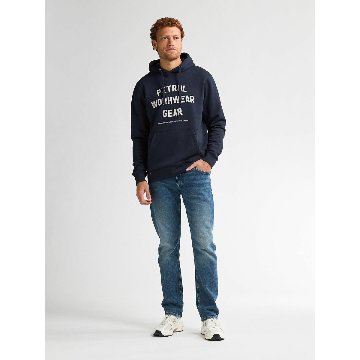 Hoodie navy blue, PETROL INDUSTRIES