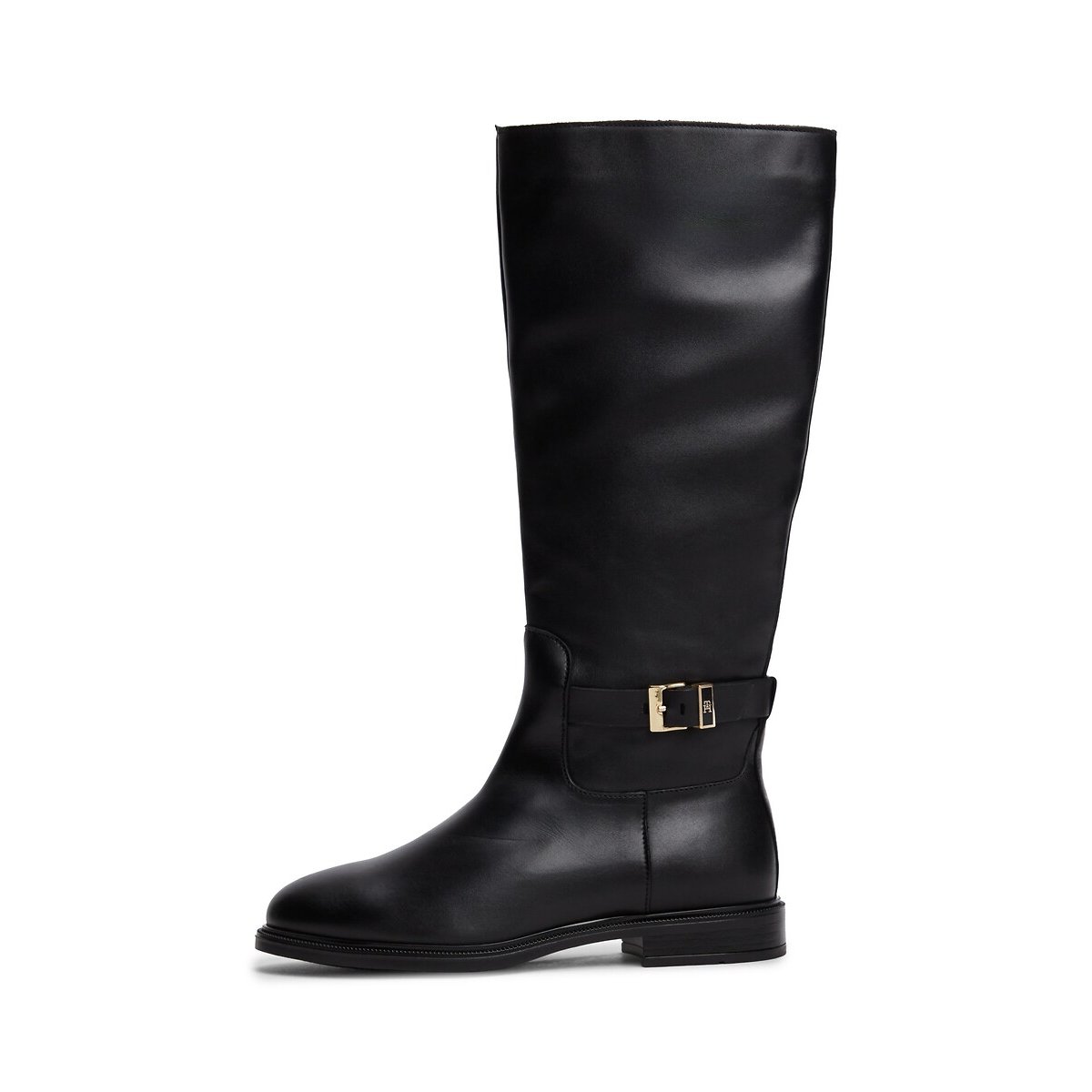 Stivali bassi in pelle nero , TOMMY JEANS