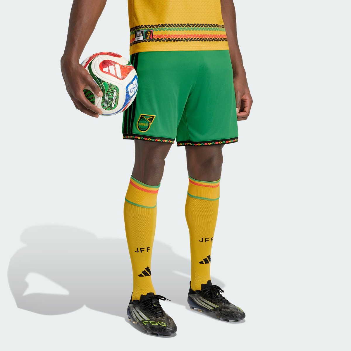 Short Domicile Jamaïque 26 X Bob Marley Short Domicile Jamaïque 26 X Bob Marley vivid green, adidas Performance