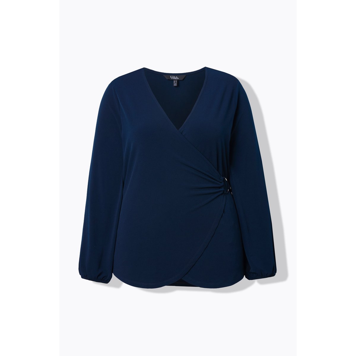 T-shirt esprit cache-cœur marine, ULLA POPKEN