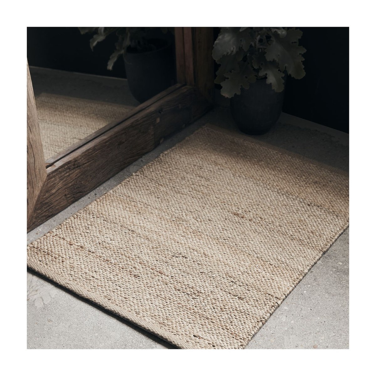 Tapis Hempi 90x60 cm naturel, HOUSE DOCTOR