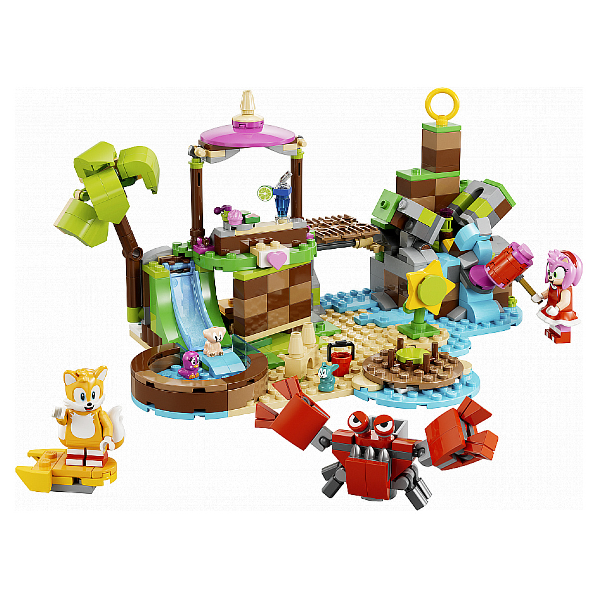 76992 L ile de sauvetage des animaux d Amy ® couleur unique, LEGO