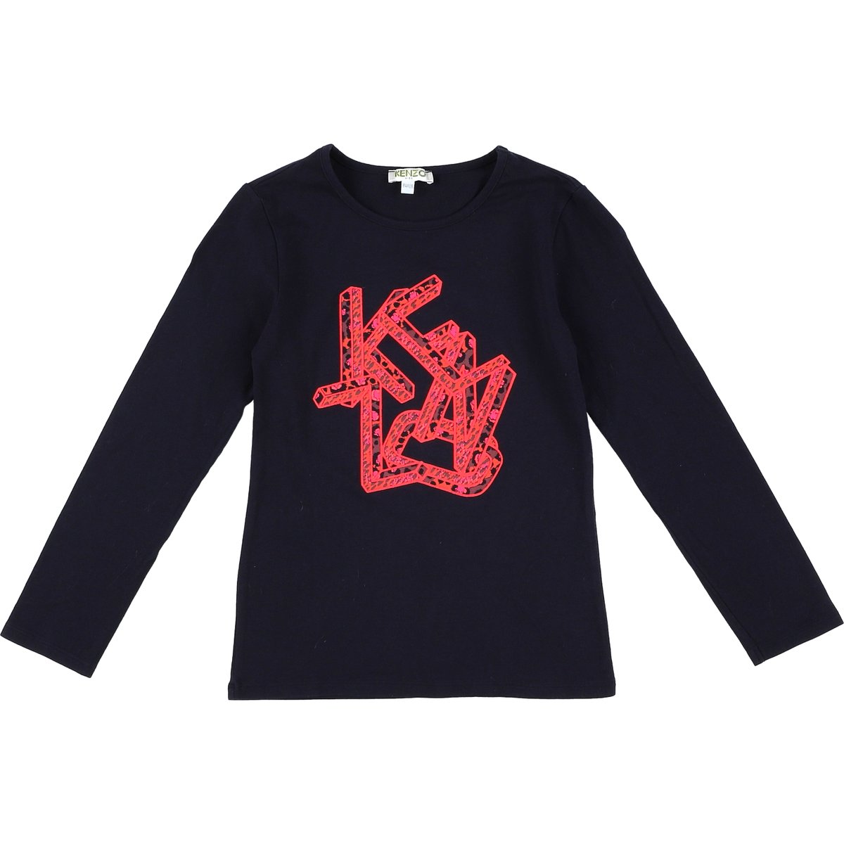 T-shirt - Très bon état bleu;rose, KENZO