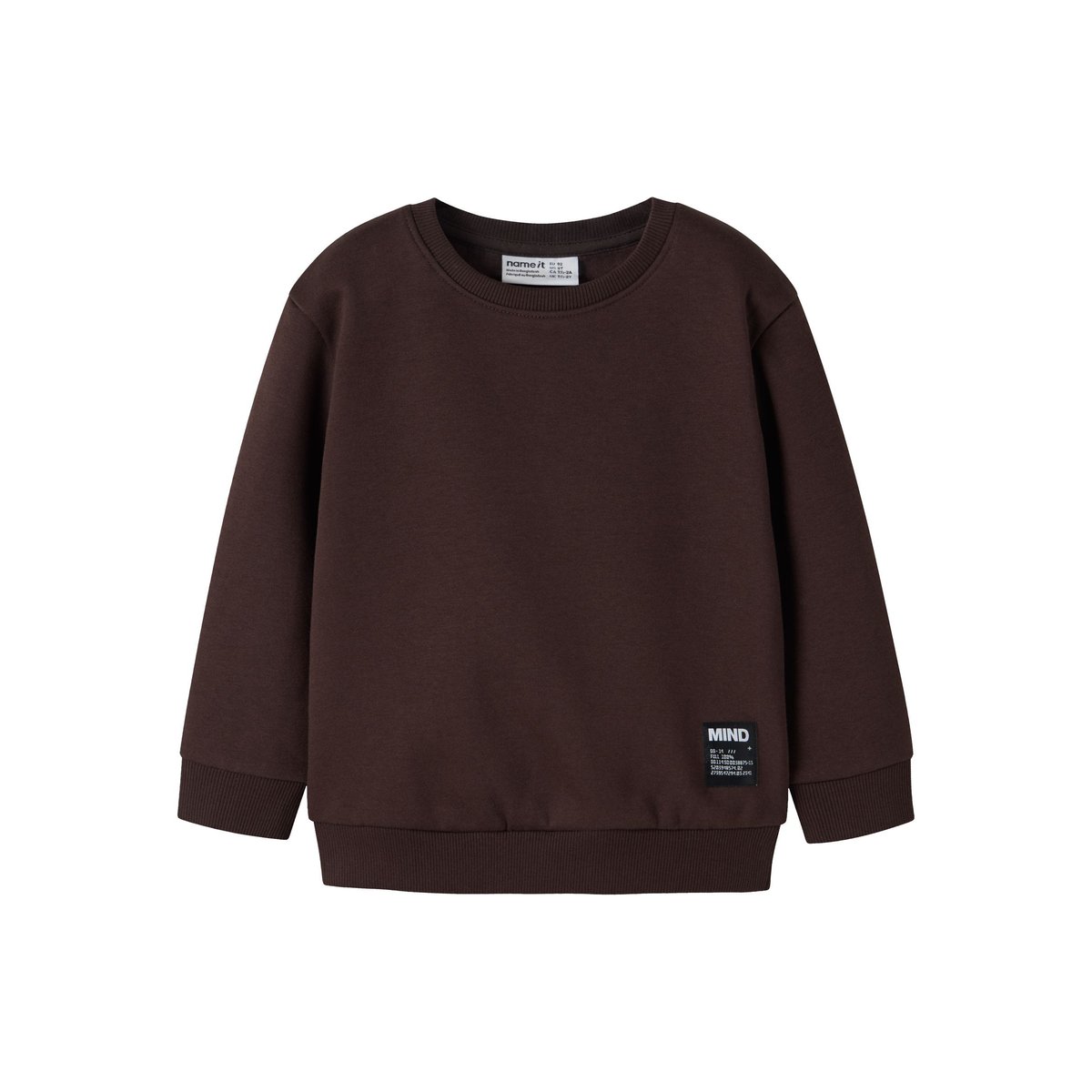 Sweat-Shirt marron - coffee bean1, NAME IT