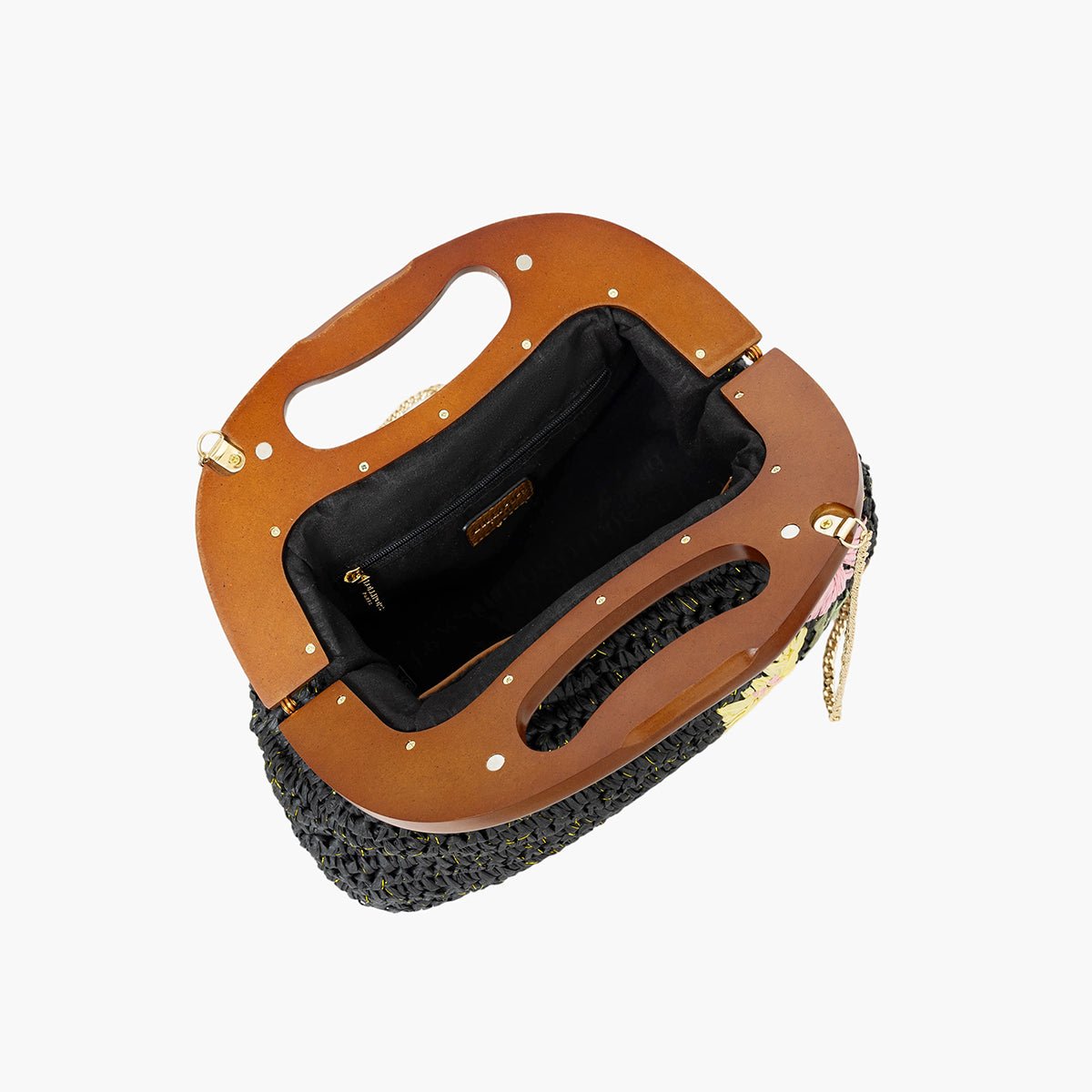 Sac frame Sybile noir, LOLLIPOPS