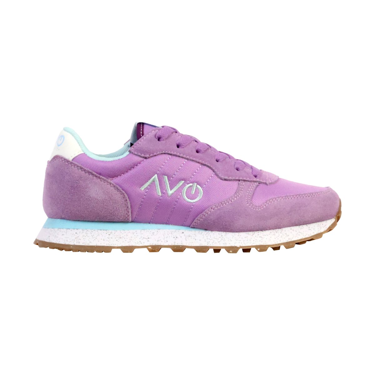 Basket Cuir Avo lila, NATURAL WORLD