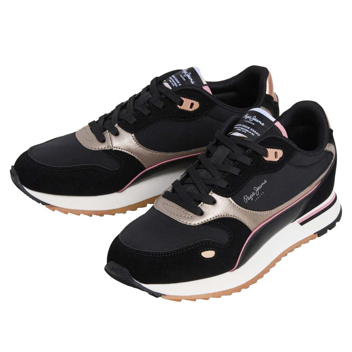 Baskets Combinées noir, PEPE JEANS